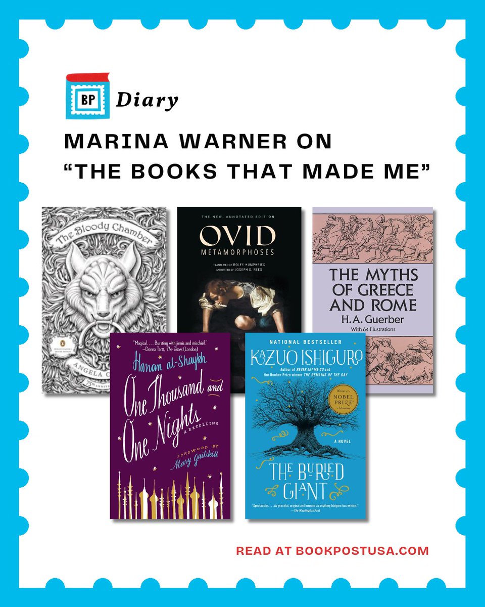 BookPostUSA's tweet image. New on Book Post 📚
Marina Warner talks about the fairytales and stories that have shaped her life and work.
Read here → books.substack.com/p/diary-marina…