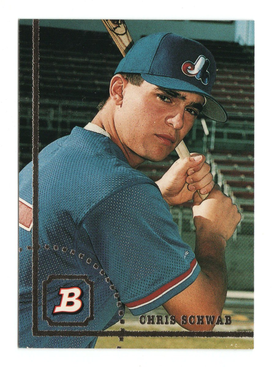 Happy 51st birthday to Chris Schwab, who the Montreal Expos drafted in the first round, 18th overall, out of Cretin-Derham Hall in 1993, two spots ahead of Torii Hunter. (Alex Rodriguez was the first-overall pick that year.)

Unfortunately, he never made it past Double-A and