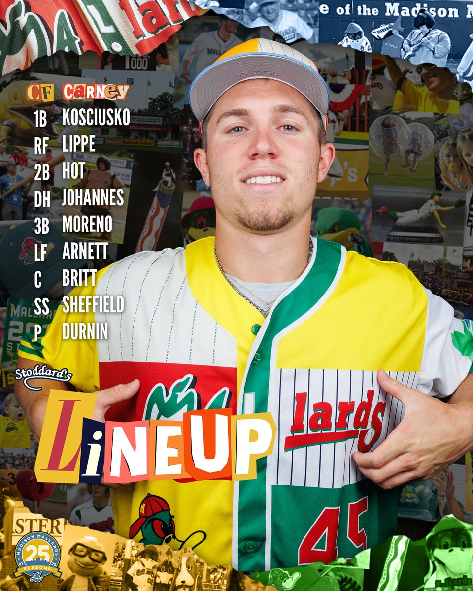 MadisonMallards's tweet image. 25-year celebration on July 25, 2025 π let's get this party started π¦