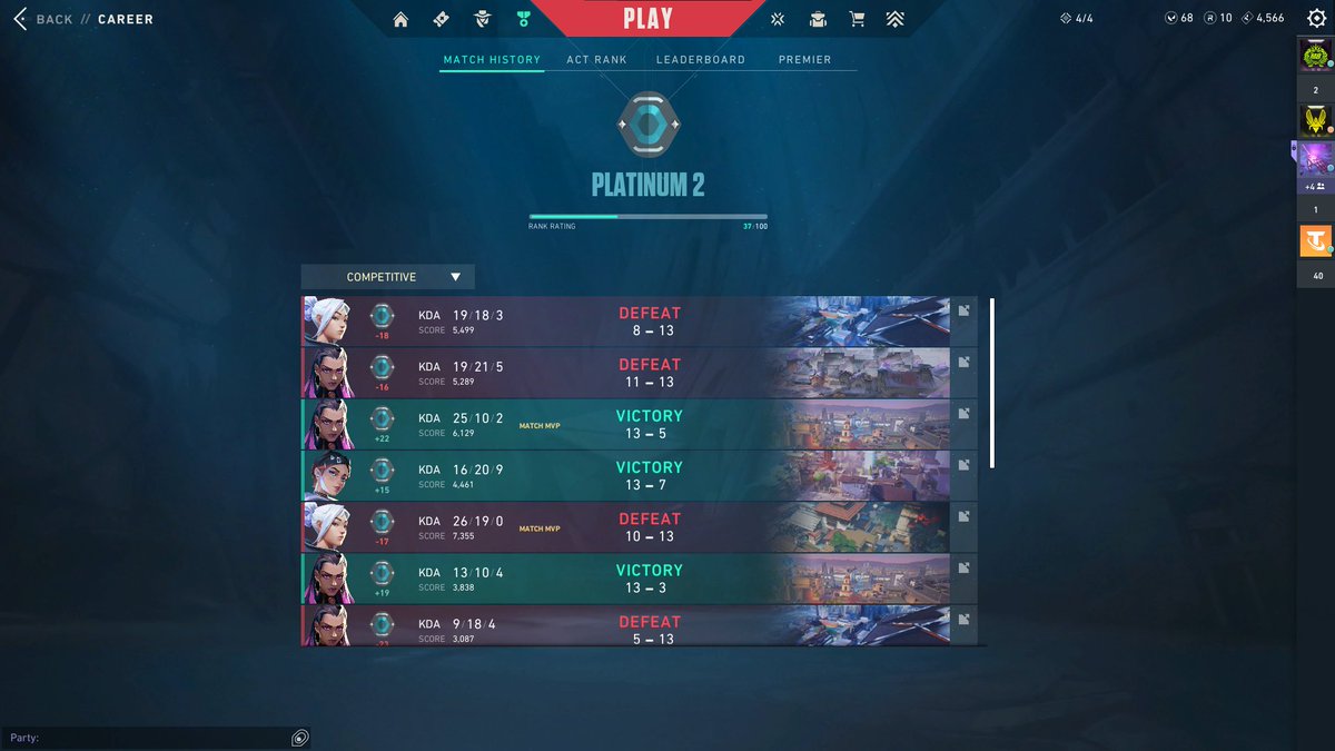 bin durch mit ranked, see u next act