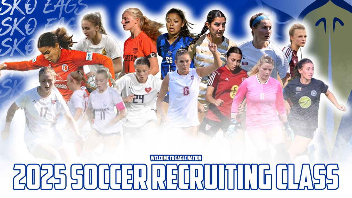 MSUEagles's tweet image. 15 highly touted recruits, including DI transfers, HS state champs, international club players & national team members join 10 returnees, including @OVCSports 3 All-OVC honorees, from @MSUEaglesSoccer team that played in 2024 NCAA Tourney.
shorturl.at/SbILH
#SoarHigher