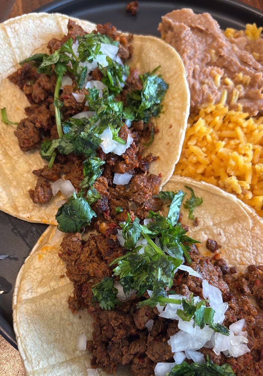 P4TRONS4INT's tweet image. I made chorizo tacos