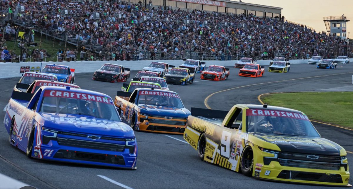 MW55's tweet image. It’s going to be a great Friday night. Tune in @FS1 8p for the Trucks! @NASCAR_Trucks @RaceIRP @NASCARONFOX