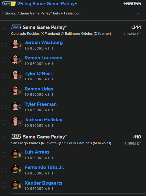 TriggySpaz's tweet image. As Promised 25 Leg MONSTER Lotto HIT PLAY 💥🥶👀🔥 #Propfellas
whop.com/propfellas/?d2…