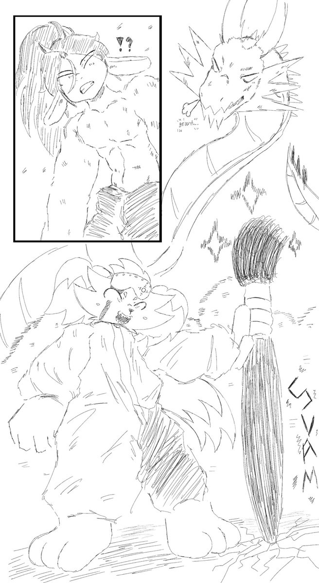 “Heard you needed help! Dunno why they sent us out of everyone though!"

(Ft. <a href="/FriedParamu/">Golden</a>)