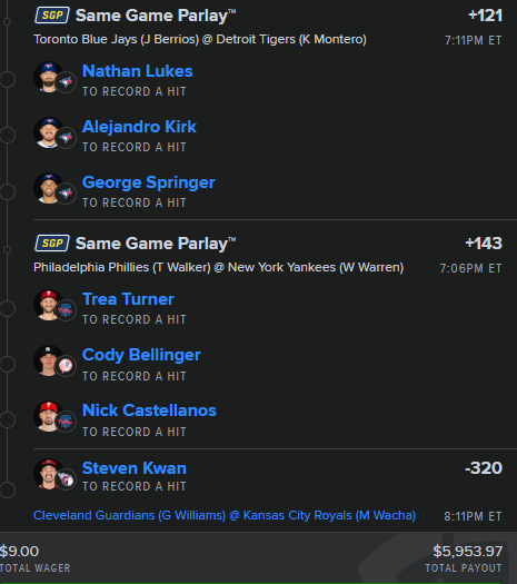 TriggySpaz's tweet image. As Promised 25 Leg MONSTER Lotto HIT PLAY 💥🥶👀🔥 #Propfellas
whop.com/propfellas/?d2…