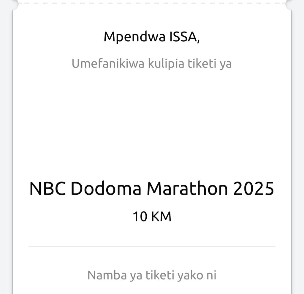 EsirEid's tweet image. #TajiriLaKihaya
Kilomita 10 za Uhakika💯
TUKUTANE DODOMA 🏃🏽♂️➡️🏃🏾➡️🏃🏾🏃🏽♂️