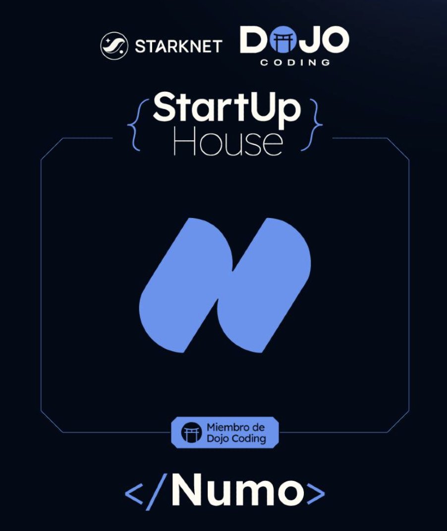 NumoLabs's tweet image. We're thrilled to share that Numo is part of the Dojo Coding StartUp House!
Huge thanks to @Starknet, @0xBeja and @Dojo_Coding for this amazing opportunity to keep building the future of BTC native finance.
Big things are coming! 🔥