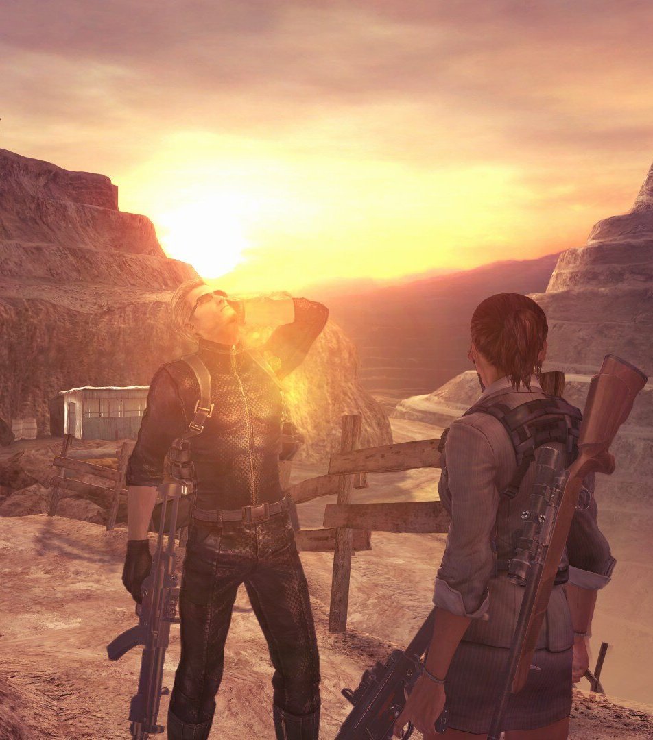 _AlbertWesker's tweet image. The African sun turned Wesker golden.
Cr: Wesker's Slave (Steam)