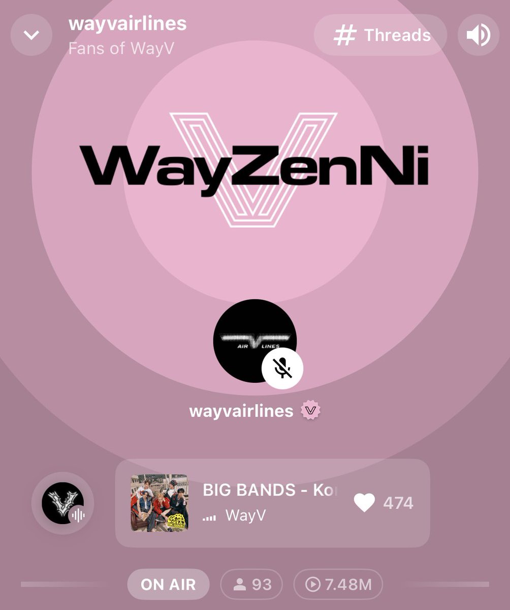 WayV_Airline's tweet image. 💛WE ARE ON AIR💛

We got BIG plans and they include every WayZenNi! Come to Stationhead and stream #WayV_BIGBANDS with us until 11 AM KST. See you there!🫶 

🎧 stationhead.com/wayvairlines
🎧 stationhead.com/c/wayzenni

#StreamforWayV @WayV_official
