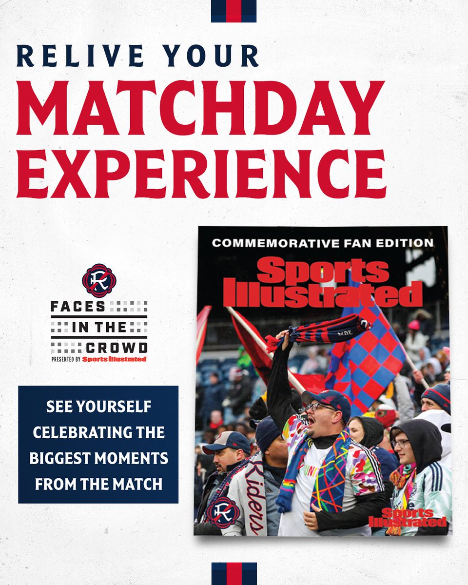 NERevolution's tweet image. 🎟️ Create your own commemorative ticket and custom @SInow cover - featuring you!
📸 nerevs.us/mymomento