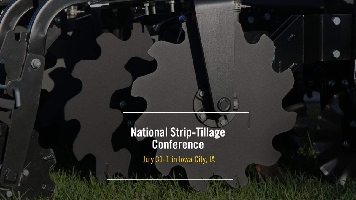 ETS (@soilwarrior) on Twitter photo One more week until the National #StripTill Conference! It's not too late to register and use code "ETS" to save 15%.
<a href="/StripTillFarmr/">Strip-Till Farmer</a> #SoilWarrior #SoilHealth
Register using the link below:
hubs.ly/Q03vC8bw0 One more week until the National #StripTill Conference! It's not too late to register and use code "ETS" to save 15%.
<a href="/StripTillFarmr/">Strip-Till Farmer</a> #SoilWarrior #SoilHealth
Register using the link below:
hubs.ly/Q03vC8bw0