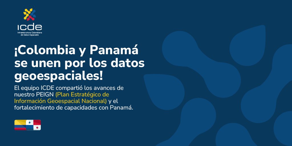 ICDE_Colombia's tweet image. 🇨🇴🤝🇵🇦 ¡Colombia y Panamá se unen por los datos geoespaciales! Ambos países nos reunimos para compartir avances de la ICDE y lograr acuerdos para fortalecer la interoperabilidad y cooperación regional. 🌎
#DatosQueTransforman #ICDEColombia

Conoce más ⤵️
icde.gov.co/comunicaciones…