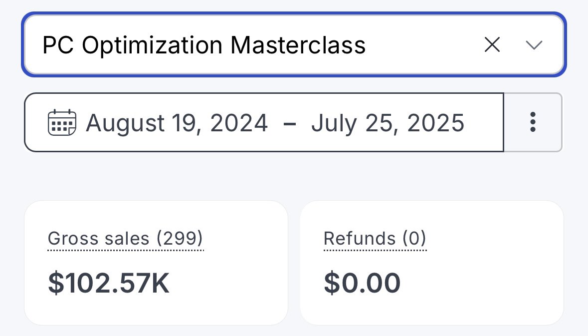 ChasersFrame's tweet image. How good is my course? Zero refunds good 😎👊