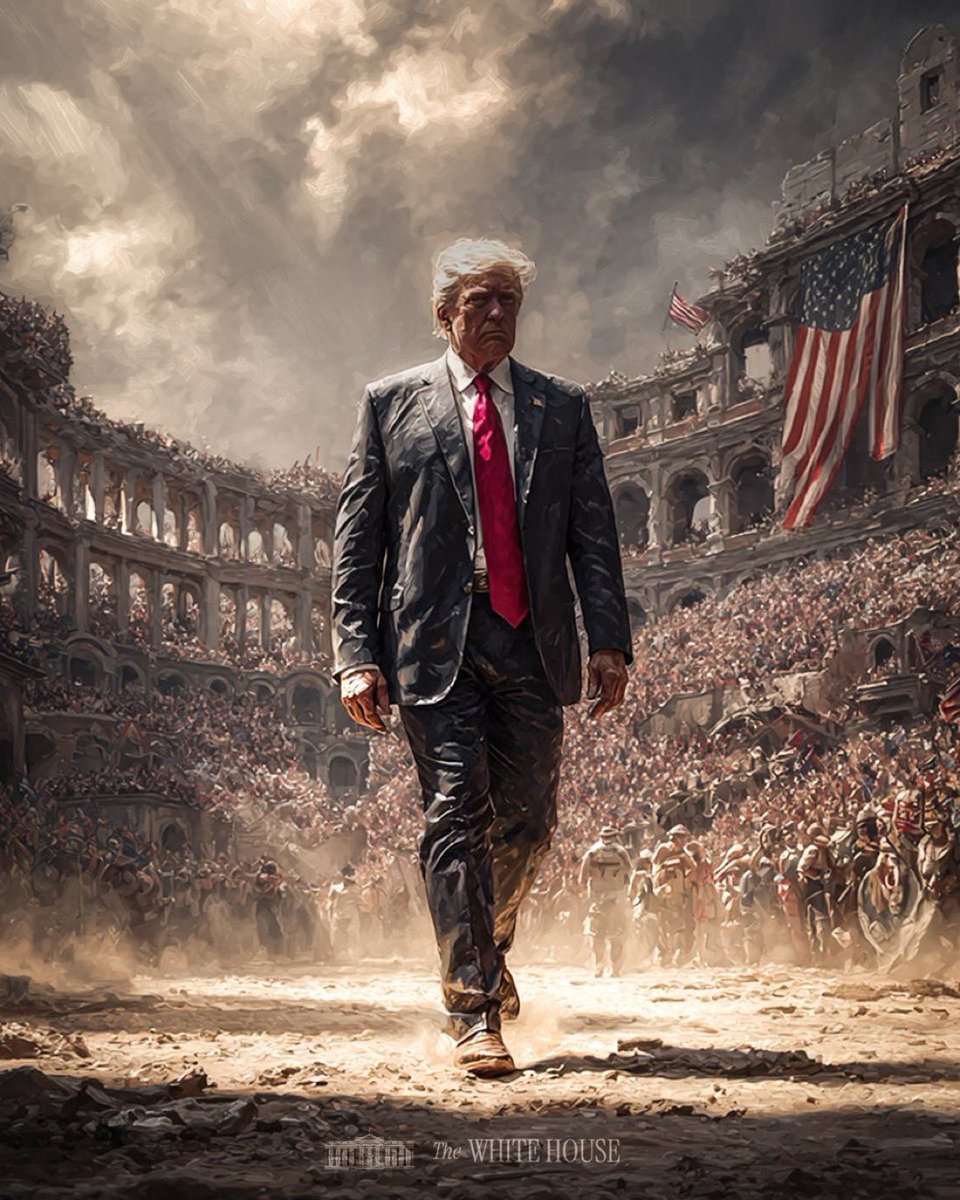 GaysForTrump24's tweet image. The White House social media team continues to release epic content!