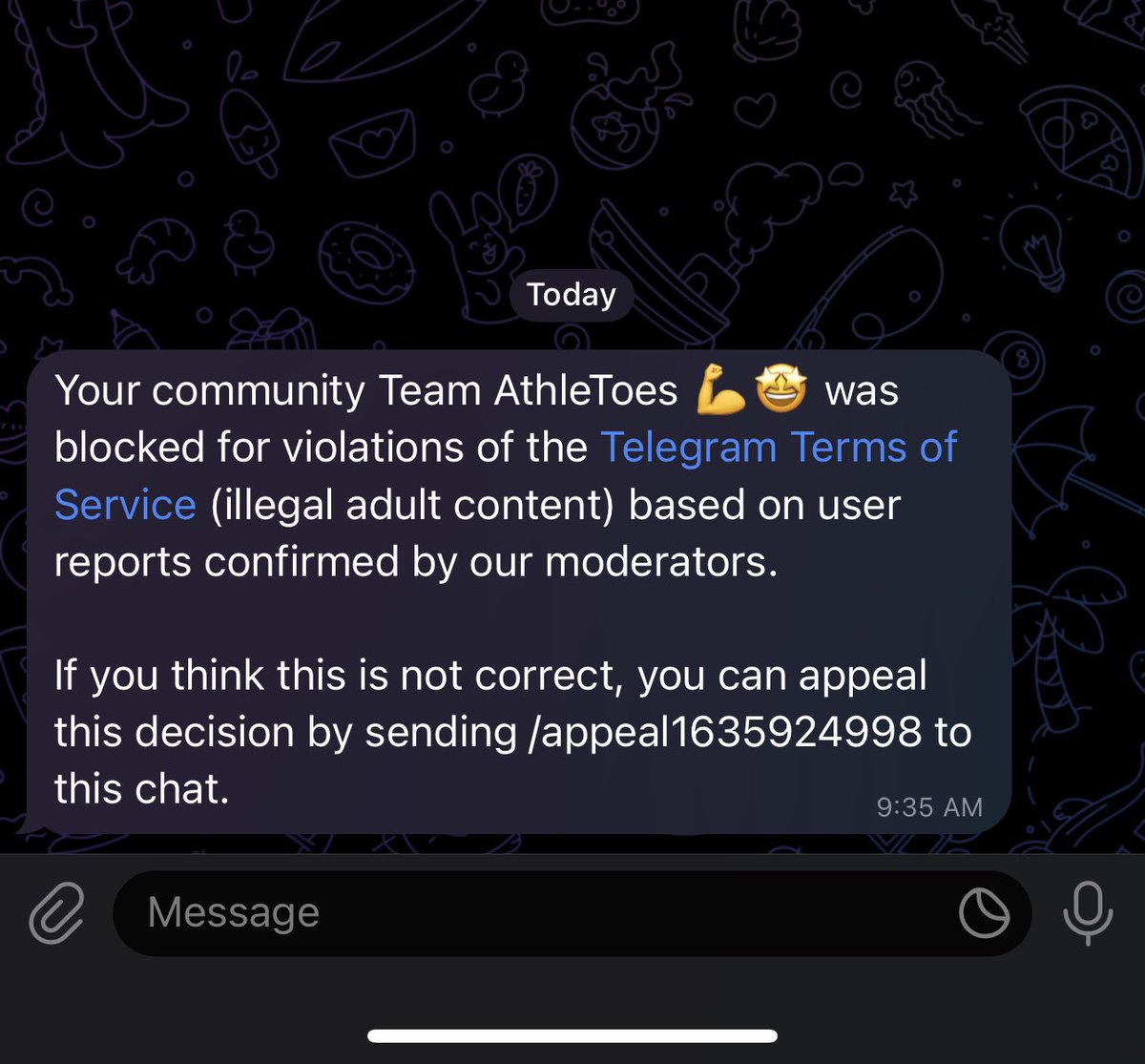 Athletoes tweet media