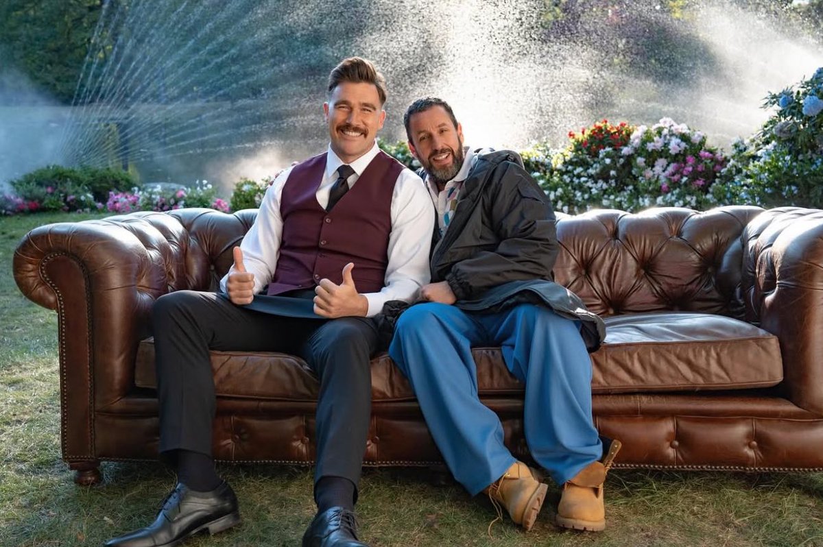 Travis Kelce in Happy Gilmore 2! ⛳️