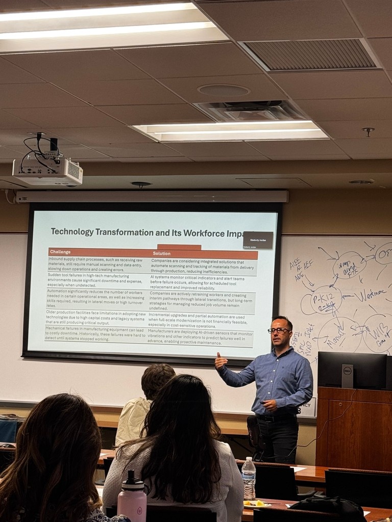 👷‍♂️🤝 WESTMARC's Kevin Dumcum joined SciTech Institute, ERC Fellow Ben Williams &amp; others for a powerful discussion on Manufacturing Industry Employer Solutions.

💡 Big thanks to West-MEC for hosting! Together, we’re building stronger talent pipelines.

#ManufacturingAZ