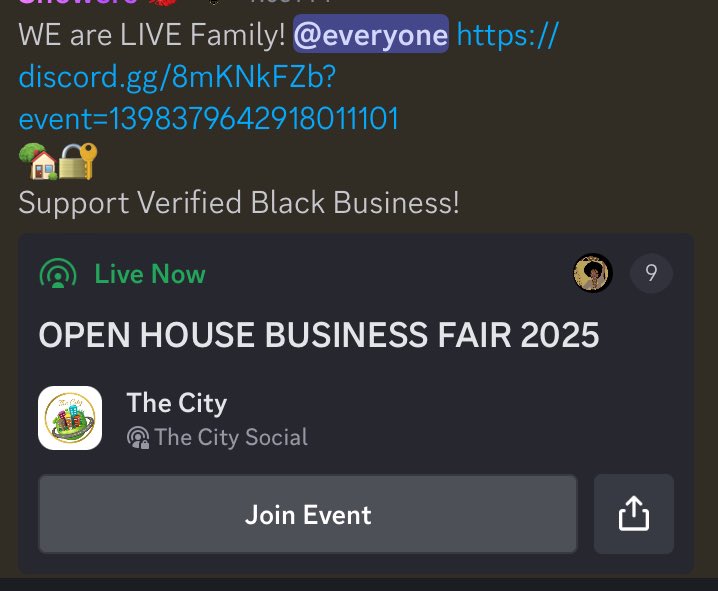 TBATTaskforce's tweet image. The City Open House Business Fair
Day 1 of 2
🔑 discord.gg/8mKNkFZb?event…
#TheCityOpenHouse #SafeInTheCity