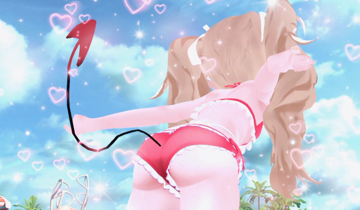 ch4ichan's tweet image. hey tonight is my 3D beach outfit debut ! βοΈππ
will you be there? π