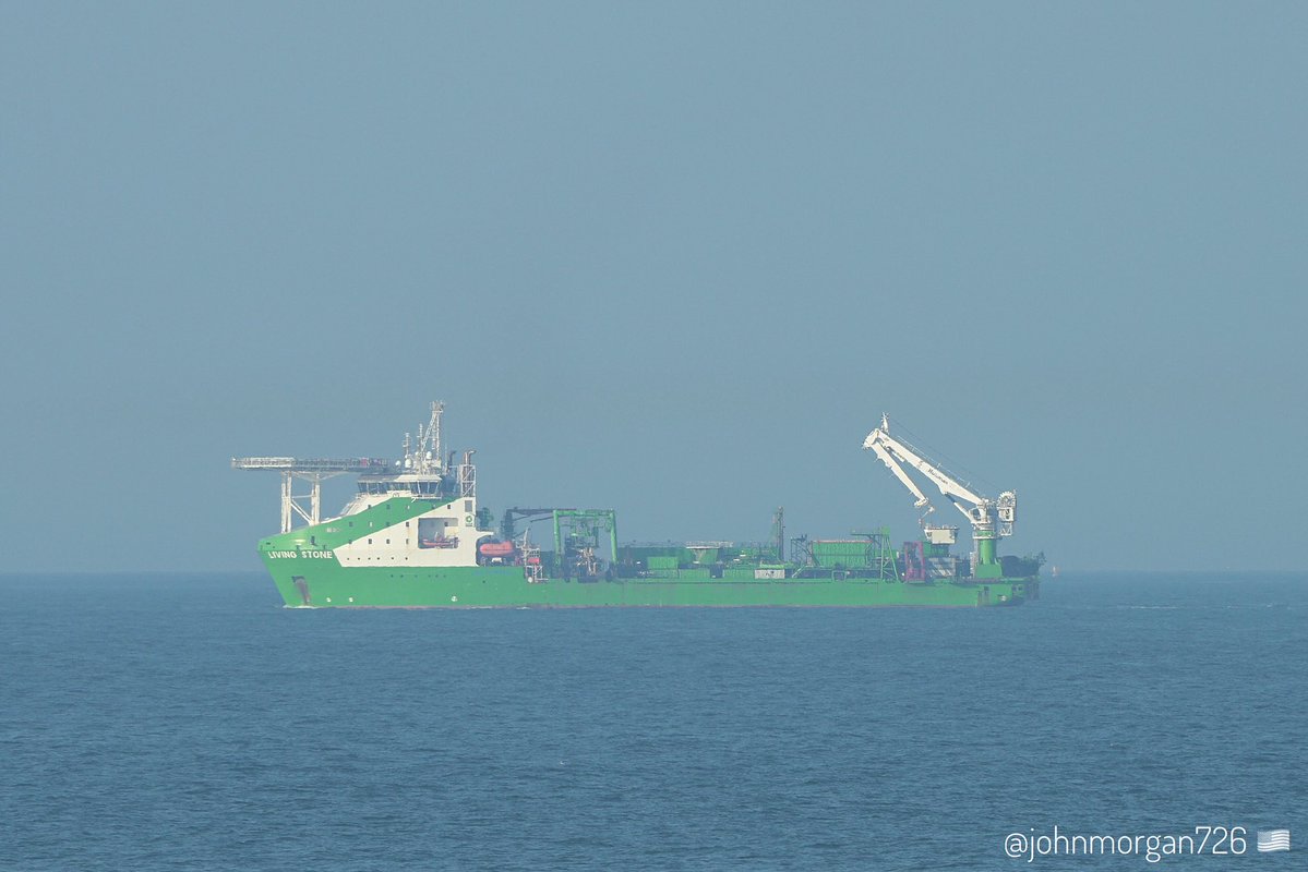 johnmorgan726's tweet image. The LIVING STONE, IMO:9776925 en route to Norfolk, Virginia, flying the flag of the Netherlands 🇳🇱. #ShipsInPics #CableLayer #LivingStone