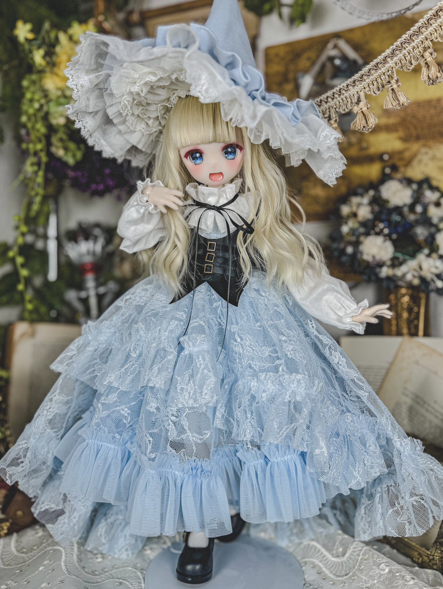 カスタムアイシードール作家様アリスのドレス付き！ きまぐれ特価 カスタムアイシードール アリスちゃん風