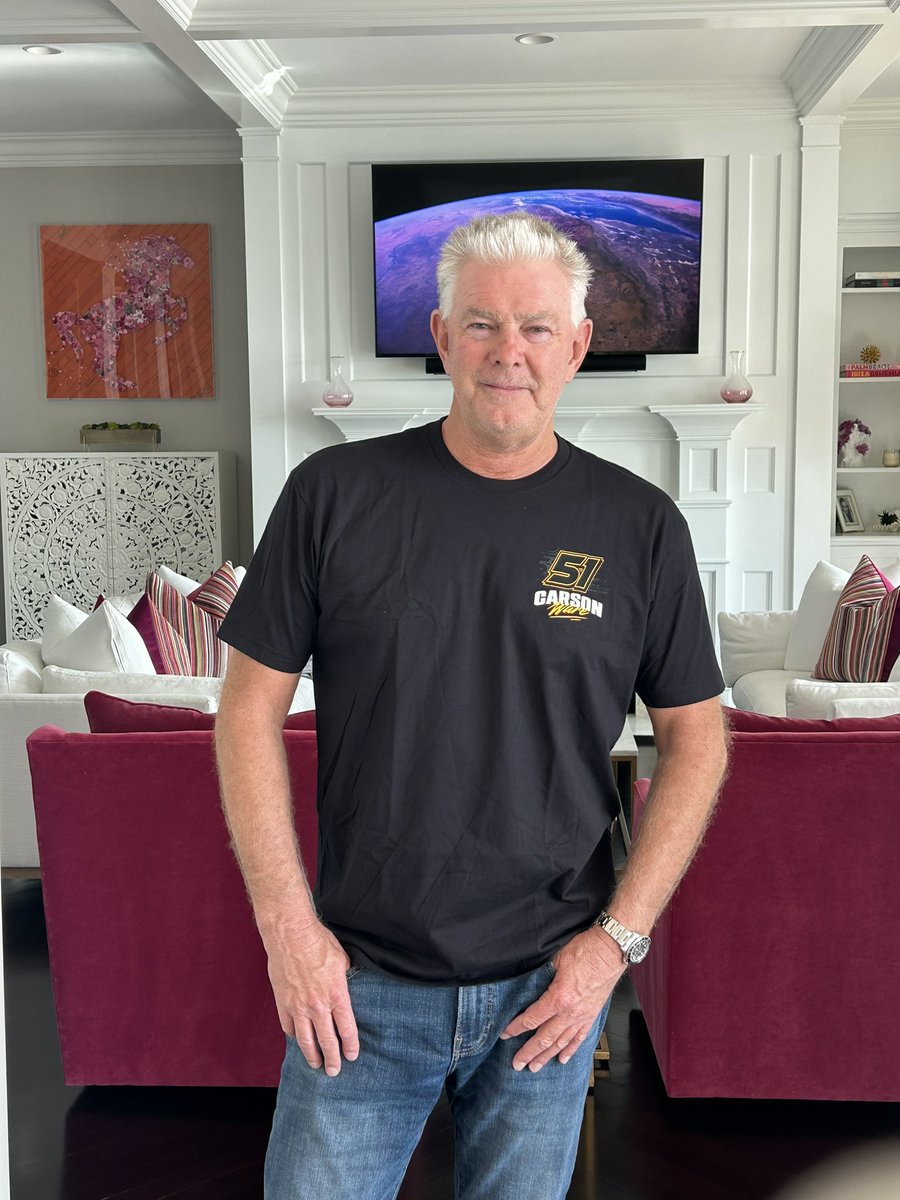carsonreedware's tweet image. If you haven’t bought a shirt yet, this picture tells a million reasons why you should. 🔥🏁
Rick Ware approves this message.
CarsonReedWare.com #NASCAR