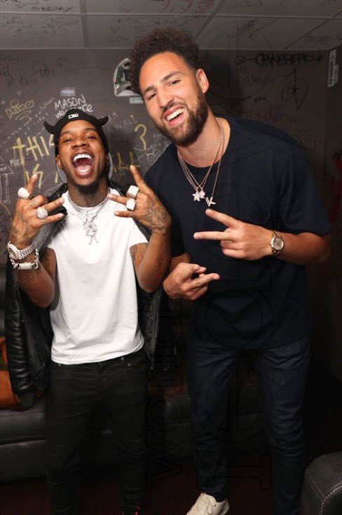 AnythingLuka's tweet image. Klay thompson is allegedly filing a restraining order on tory lanez as soon as he gets out of jail 😳