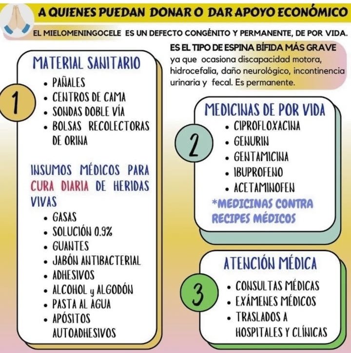 manuel02101's tweet image. Hola 👋 espina bífida ,vejiga neurogénica, mielomeningocele, displasia caderas, hidrocefalia, (escaras vivas otras curadas) #unaayudaparaManuelito agradezco a quienes puedan ayudar, muchas gracias de antemano bendiciones, VENEZUELA ESTADO ZULIA 🇻🇪.