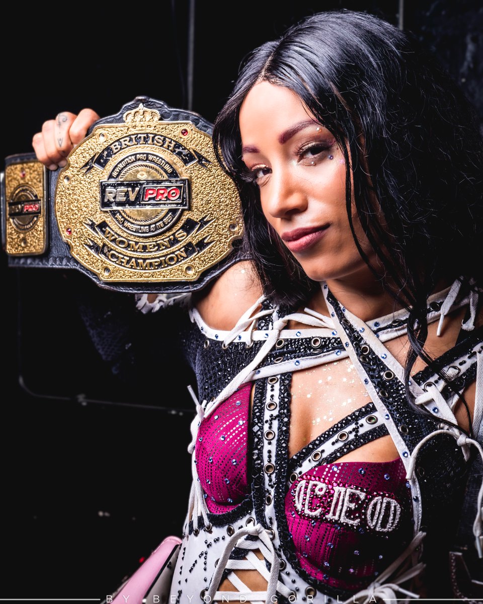 MONE_MAKERS's tweet image. AND STILL your RevPro Undisputed British Women’s Champion!