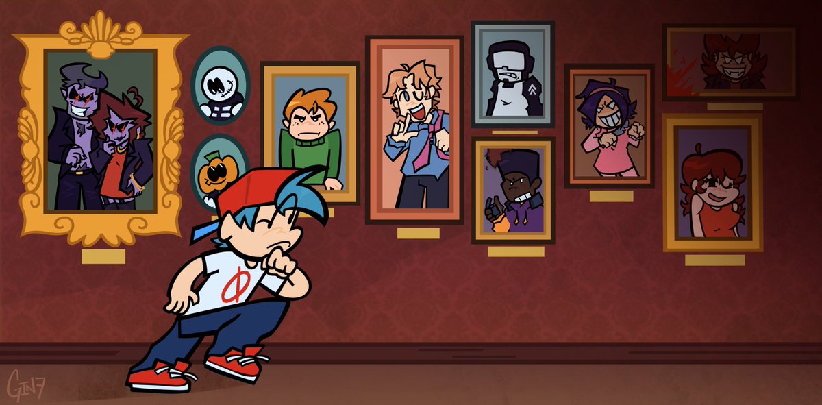 _gin7__'s tweet image. 🖼️ Picture room :=)

#fridaynightfunkin #fnf
