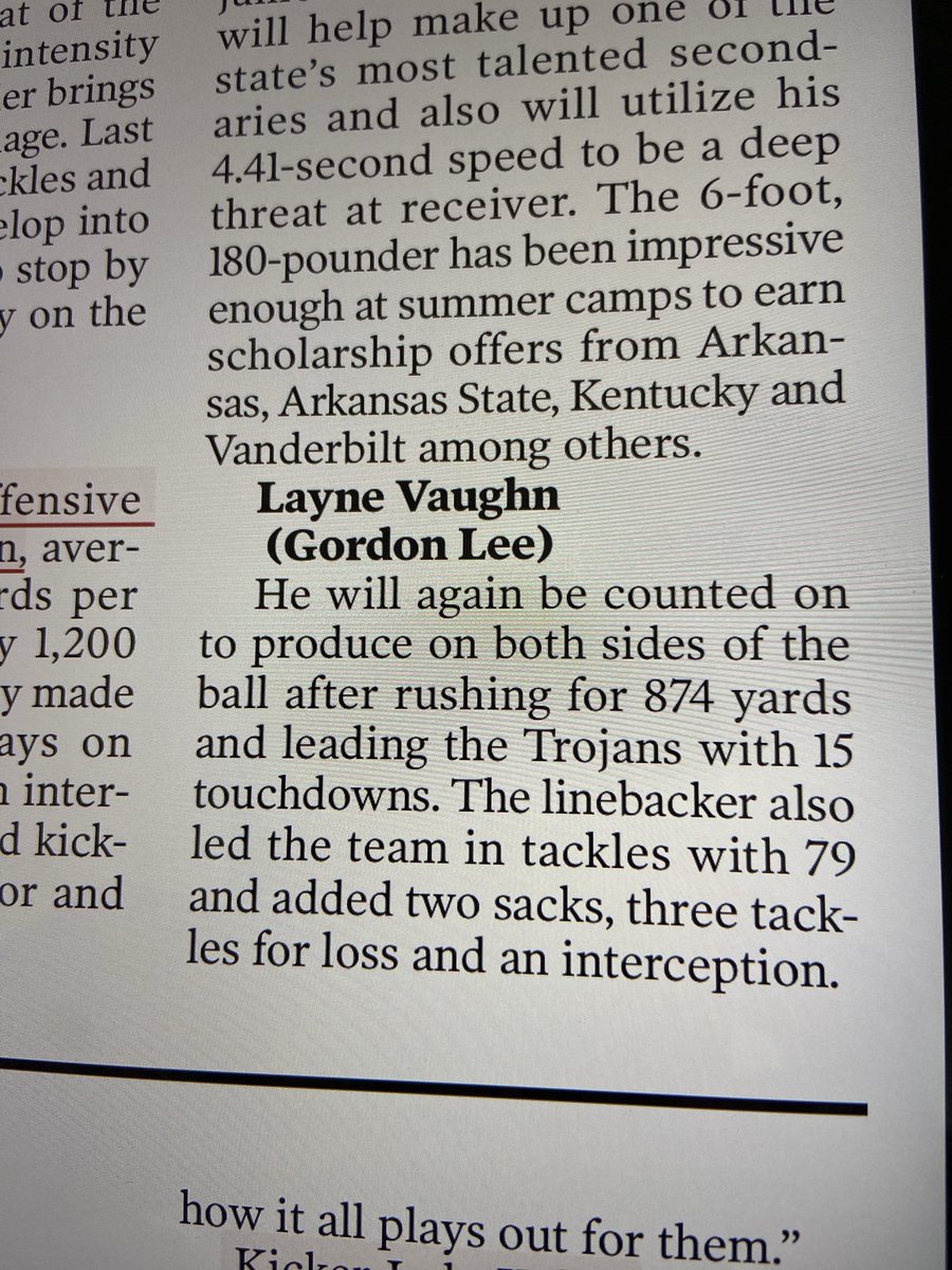 Layne Vaughn (@laynevaughn33) on Twitter photo Blessed to be named one of the areas top two way players for the next upcoming season. <a href="/NwGaFootball/">NwGa Football</a> <a href="/gordonleefootb1/">Gordon Lee Trojan Football</a> <a href="/landonnorton0/">Landon Norton</a> <a href="/peyton_groce/">Peyton Groce</a> <a href="/HurleyMc/">Hurley McAllister</a> <a href="/RTDBcoach/">Coach Campbell</a> <a href="/Garrett_Ross27/">Garrett Ross</a> Blessed to be named one of the areas top two way players for the next upcoming season. <a href="/NwGaFootball/">NwGa Football</a> <a href="/gordonleefootb1/">Gordon Lee Trojan Football</a> <a href="/landonnorton0/">Landon Norton</a> <a href="/peyton_groce/">Peyton Groce</a> <a href="/HurleyMc/">Hurley McAllister</a> <a href="/RTDBcoach/">Coach Campbell</a> <a href="/Garrett_Ross27/">Garrett Ross</a> 