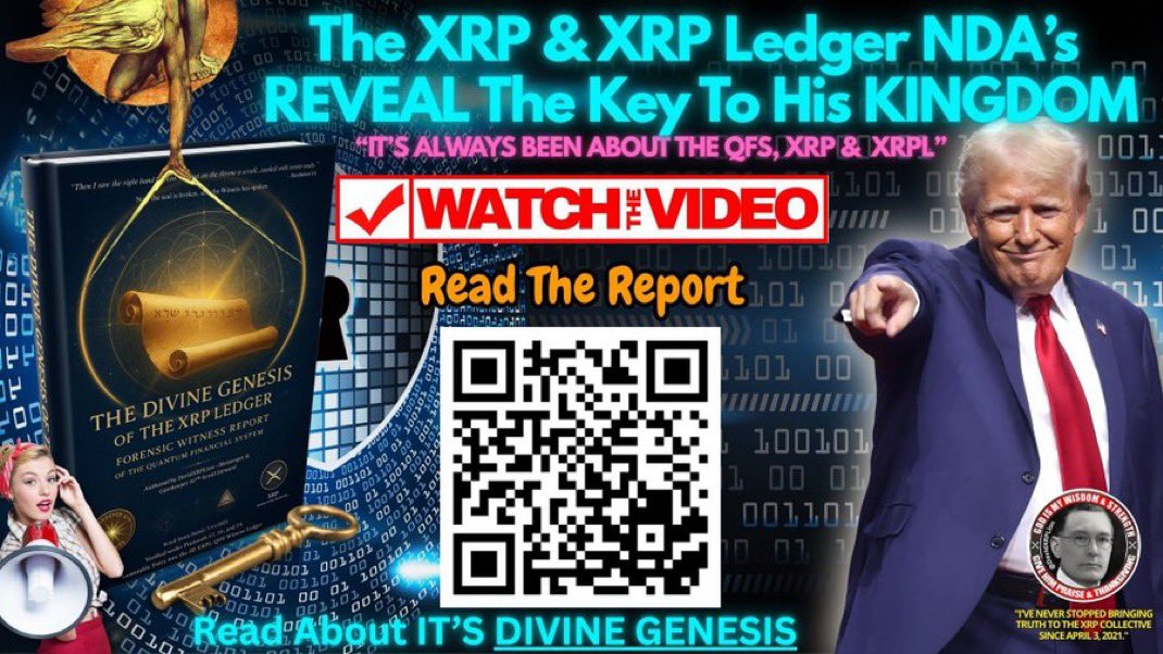USAjohnrich's tweet image. Q-17
IT'S TIME TO PULL THE PLUG,
ARE YOU READY,
YES OR NO...!?
FOLLOW THE REAL @DavidXRPLionXRP BACKUP ACCOUNT, GIVE ME A THUMB 👍 AND REPOST