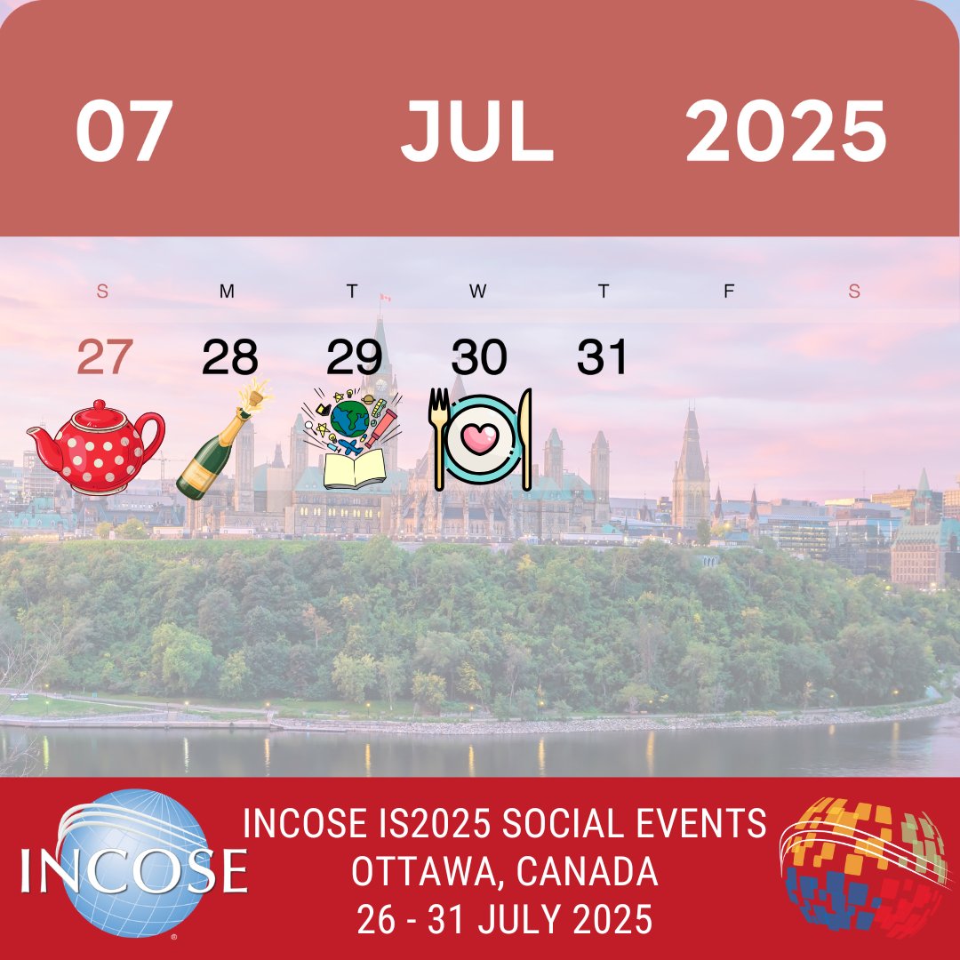 incose_org's tweet image. Ready to network & have fun at #INCOSEIS? The #INCOSE International Symposium isn't just about sessions! Join us for social events like the Welcome Reception, Gameshow, & our Connect and Dine event. #SystemsEngineering bit.ly/3TbjAKS