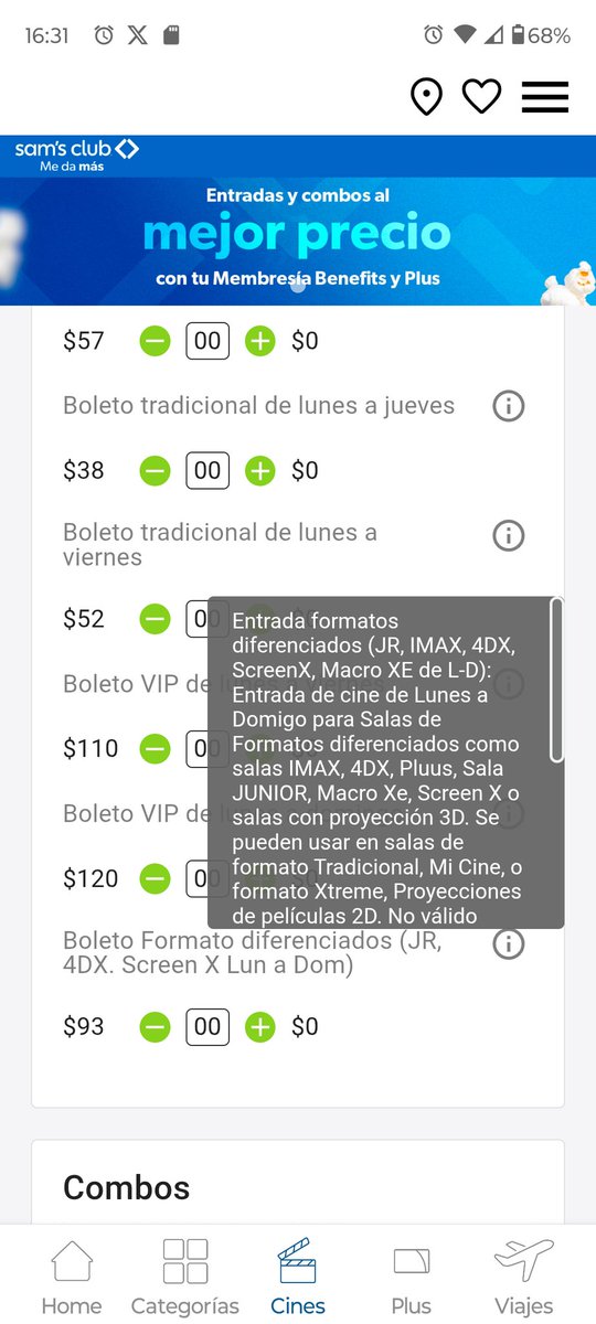 jorgecasasg's tweet photo. @AyudaCinepolis En dónde los compré no dice eso al contrario @SamsClubMexico @Cinepolis @Profeco https://t.co/yiH7DqSYgE