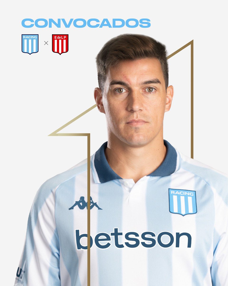RacingClub's tweet image. 📋 Los convocados de La Academia para recibir a Estudiantes en el Cilindro.