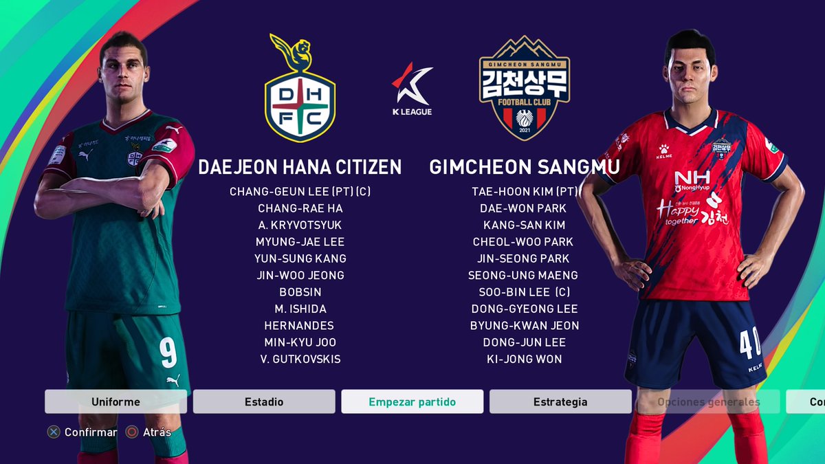 Ya aqui jugando esta gran liga 🇰🇷🔝🔥 K LEAGUE1 25/26