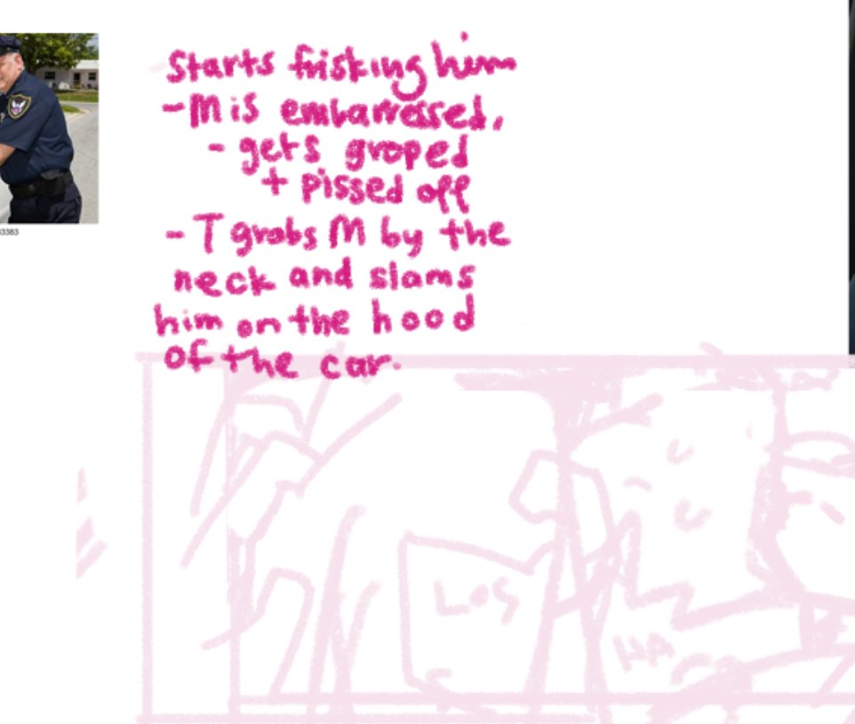 LazyPapers's tweet image. im already roughing out a plot 😝😫😖