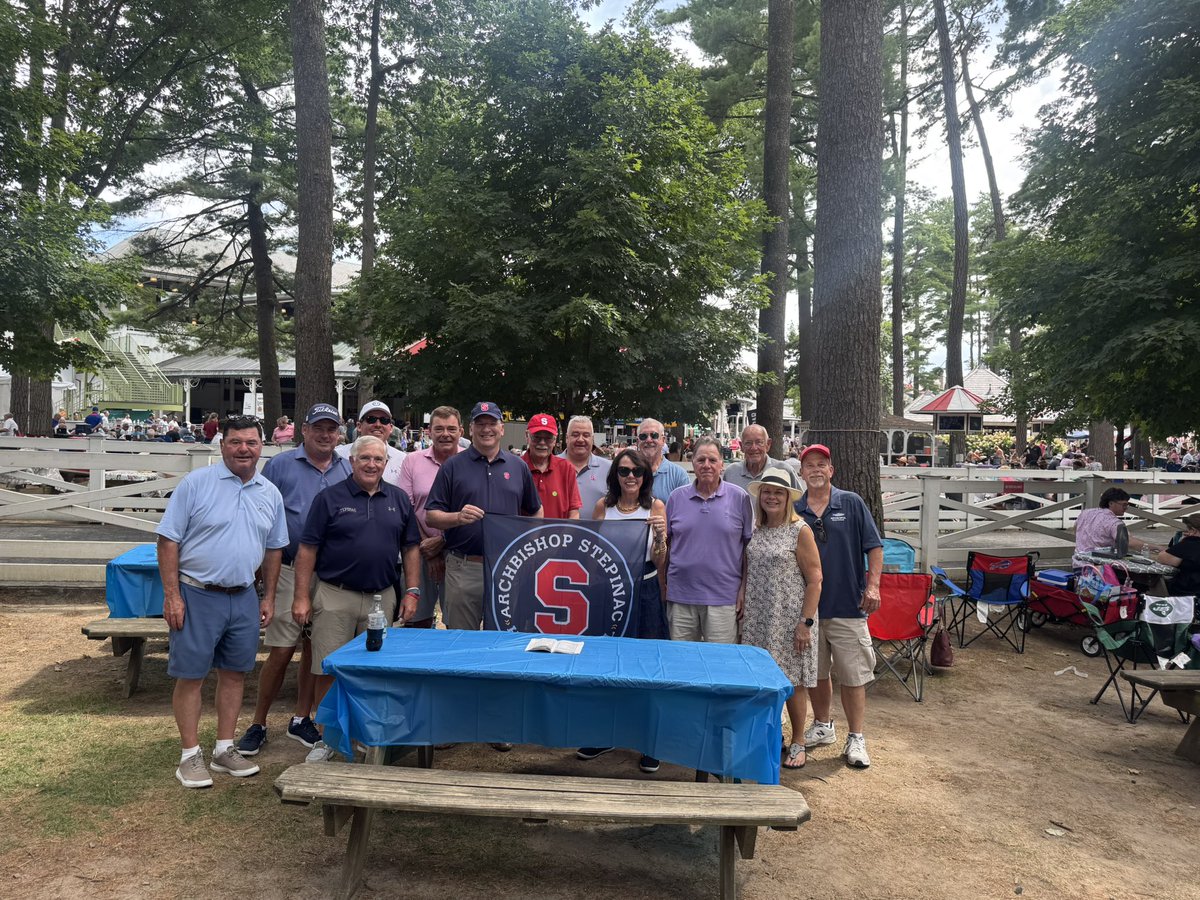 Special thanks to all those who attended the Saratoga Race Track Regional Reception today! #Stepinac #DefineYourFuture