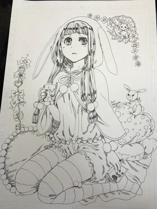 なんとなく昔のアナログ原画の写真を投稿してみる4 