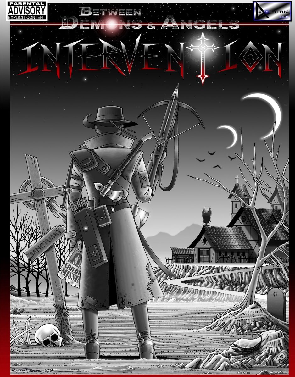 Aecentric's tweet image. For those Backers who ordered INTERVENTION with Volume I and/or Volume II, I recommend reading them in chronological order. Some things in Volumes I &amp;amp; II may give an &quot;Ah hah!&quot; moment if you read INTERVENTION first. For new Backers, this is a good place to begin ⬇️:…
