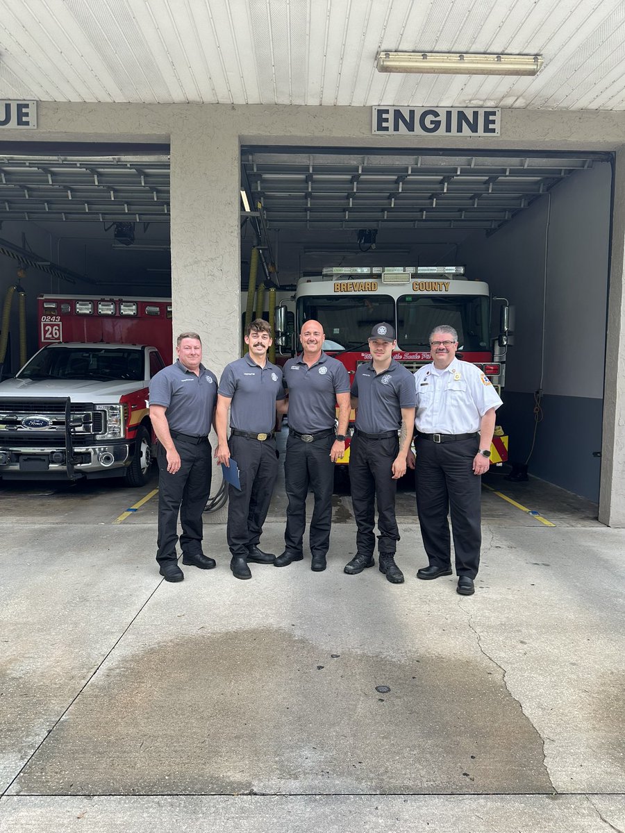 The best part of the day, celebrating the great work our men &amp; women do everyday. We are excited to share, that the crew from BCFR Station 26(B) had the honor of delivering a baby boy while preparing Mom for transport to the hospital. Happy to report, Mom &amp; baby boy are doing