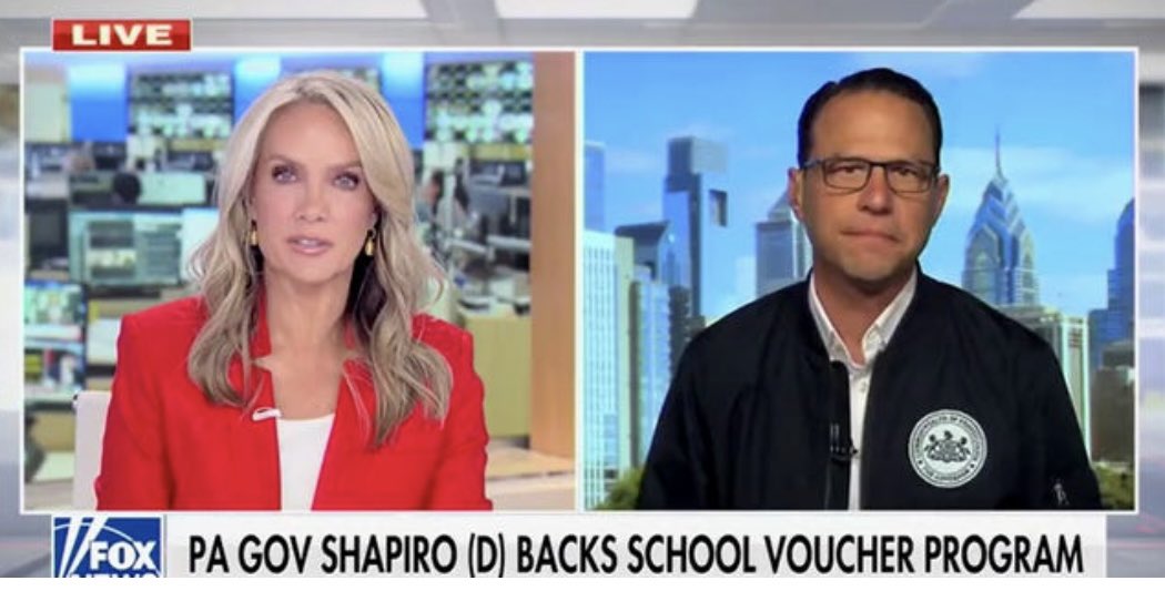 BobbyJJeffries's tweet photo. @GovernorShapiro Pennsylvanians elected @POTUS and the America First Agenda—just like they support SCHOOL CHOICE. 

But that fat campaign check from the PSEA teacher’s union is just too big for you and your RINO Tom Mehaffie. 

Right, Governor? 🤥 https://t.co/bKESEVK14u