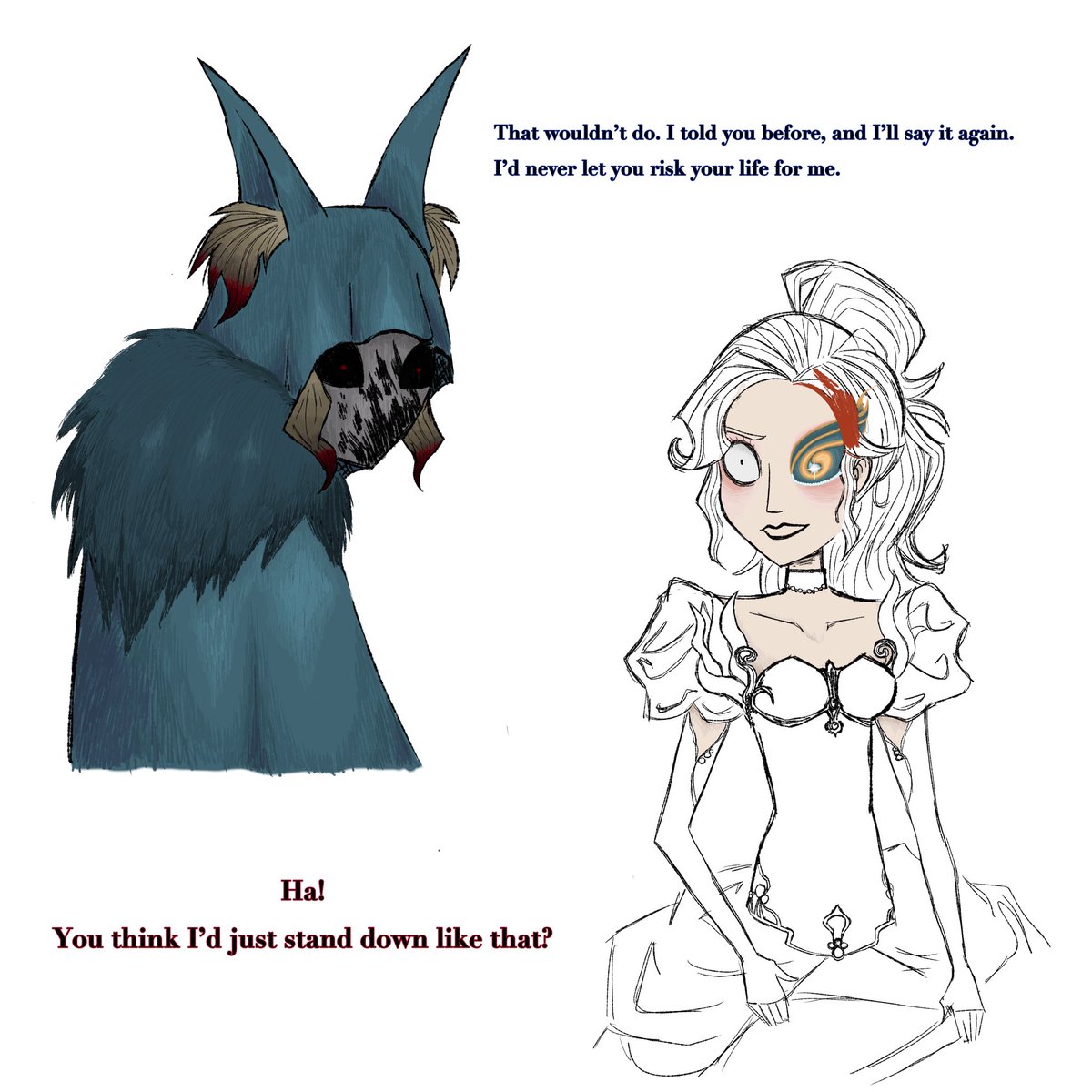bugabuga5004's tweet image. Might give up on it to work on some htf human designs π€·ββοΈ
Maybe Iβll come back to it.
