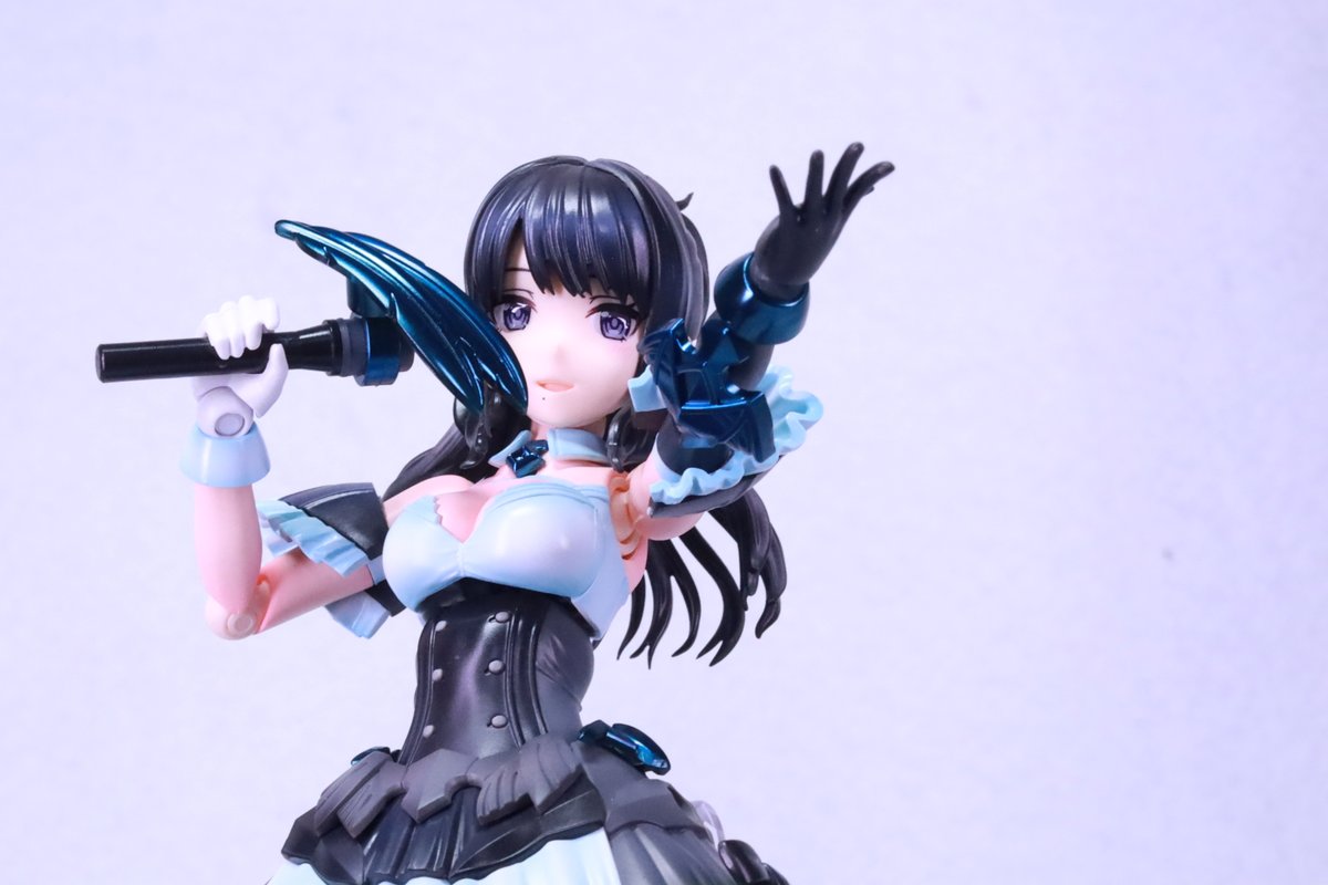 yuyotu0's tweet image. アイドルマスター 20周年おめでとうございます 数日前に作った アイマス 30MS 風野灯織を貼っときます!
#アイマス20周年おめでとう #シャニマス #idolmaster #30MS #プラモデル