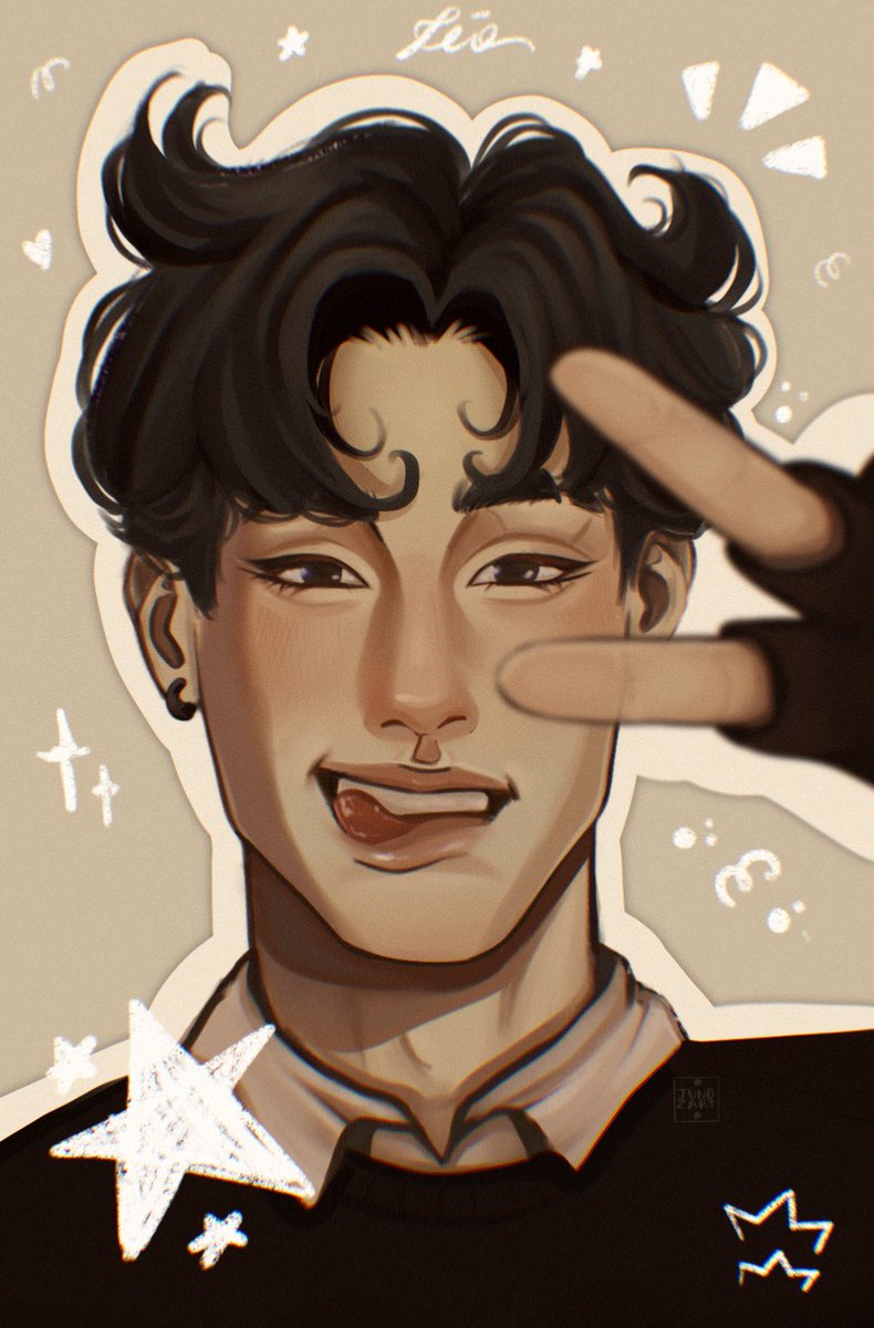 junoreba's tweet image. card do meu divo léo  
#oc