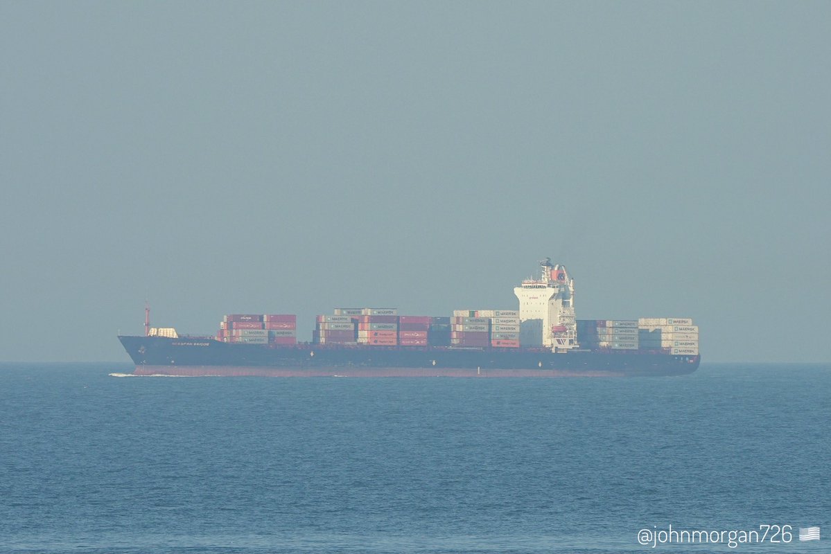 johnmorgan726's tweet image. The SEASPAN SAIGON, IMO:9301809 en route to Baltimore, Maryland @BShipspotting @BaltoChes flying the flag of Hong Kong 🇭🇰. #ShipsInPics #ContainerShip #SeaspanSaigon