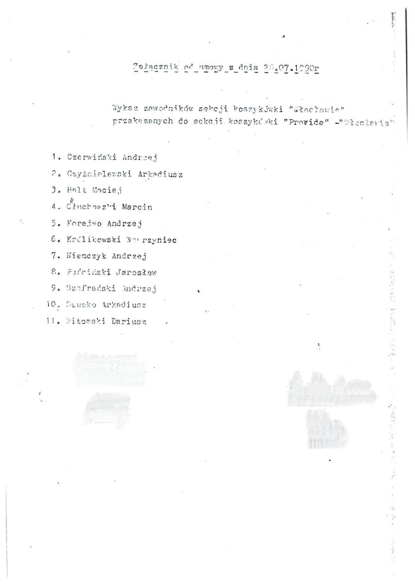 Mamy dla Was coś specjalnego 📜 

Akt założycielski klubu - perełka, która nie była dostępna nigdy wcześniej 😍 A do tego historyczny, pierwszy skład! 

Jak widać, by dać podwaliny pod dekady historii, potrzebne były tylko trzy strony tekstu 😎🔝

#plkpl