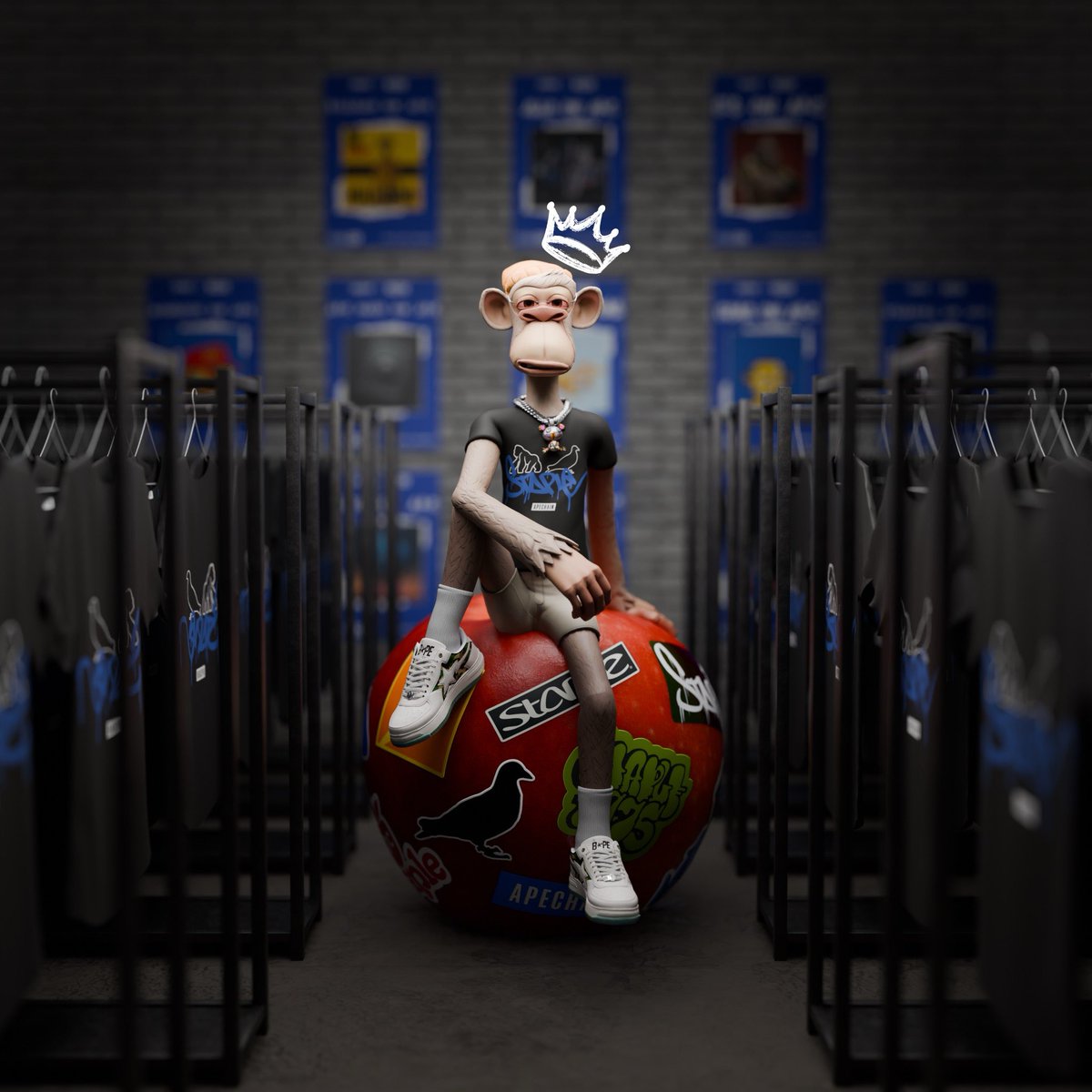 essentialceo's tweet image. Heavy is the head that wears the crown 👑🦍
@BoredApeYC
@apecoin
@ApeChainHUB