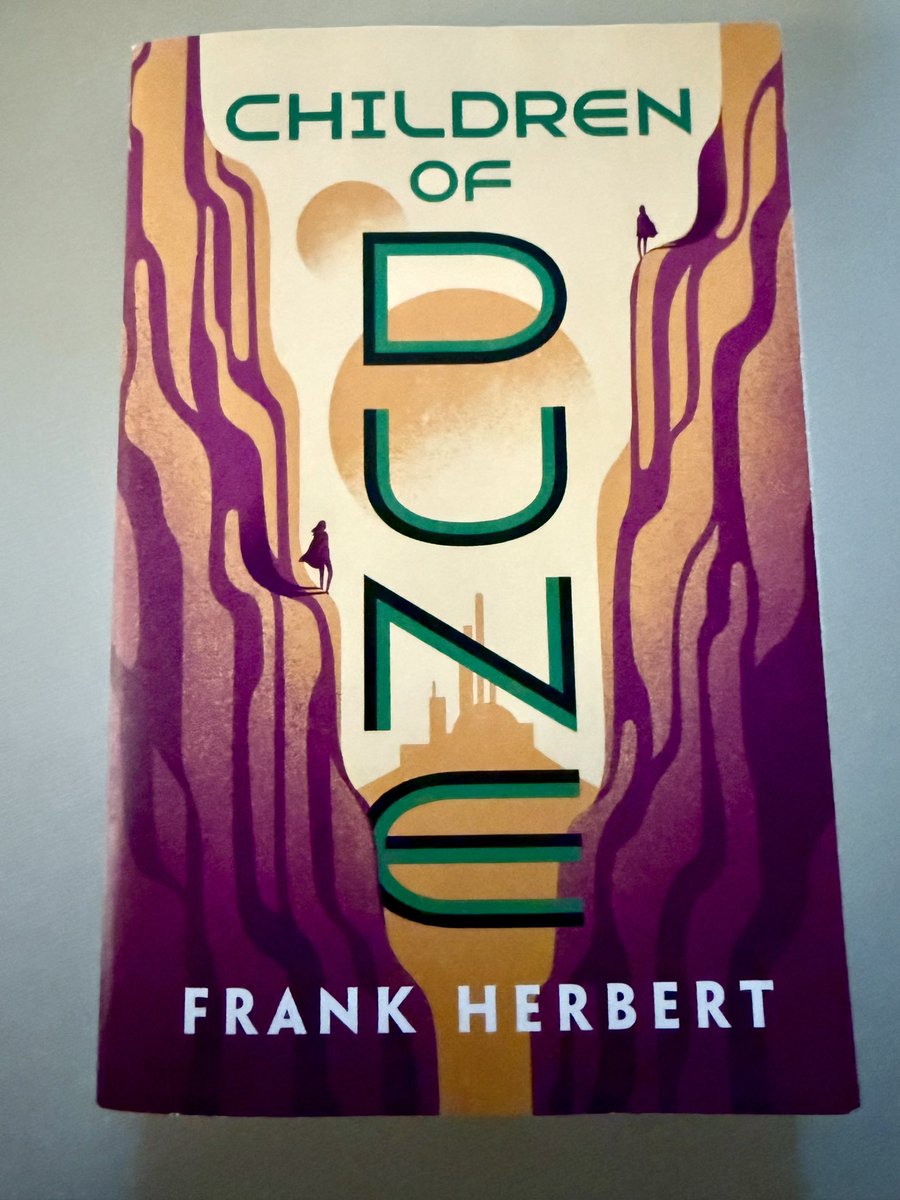 caleblikesbooks's tweet image. Time to dive back into this series! Looooved Messiah when I read it last month, so I鈥檓 very excited to check this one out. Curious to see how it goes
Currently reading - Children of Dune by Frank Herbert